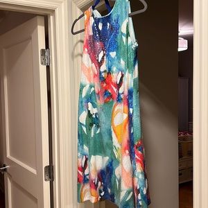 Sequence multicolor dress in size 4. Perfect for a festive ocasión!